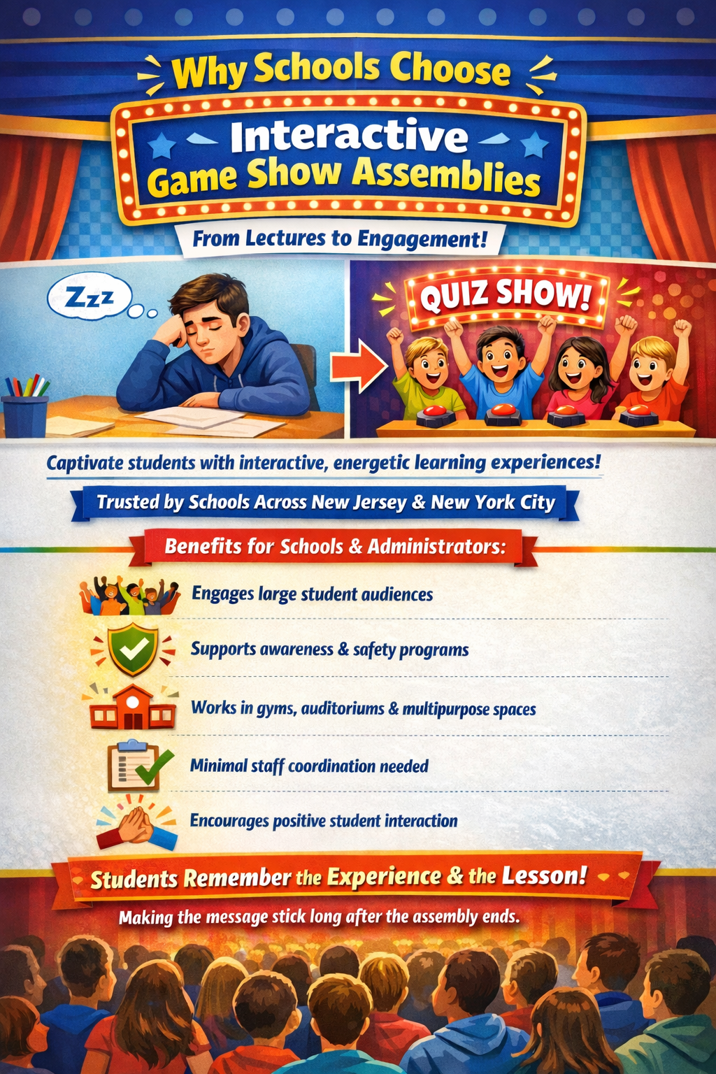Game Show Awareness Assemblies